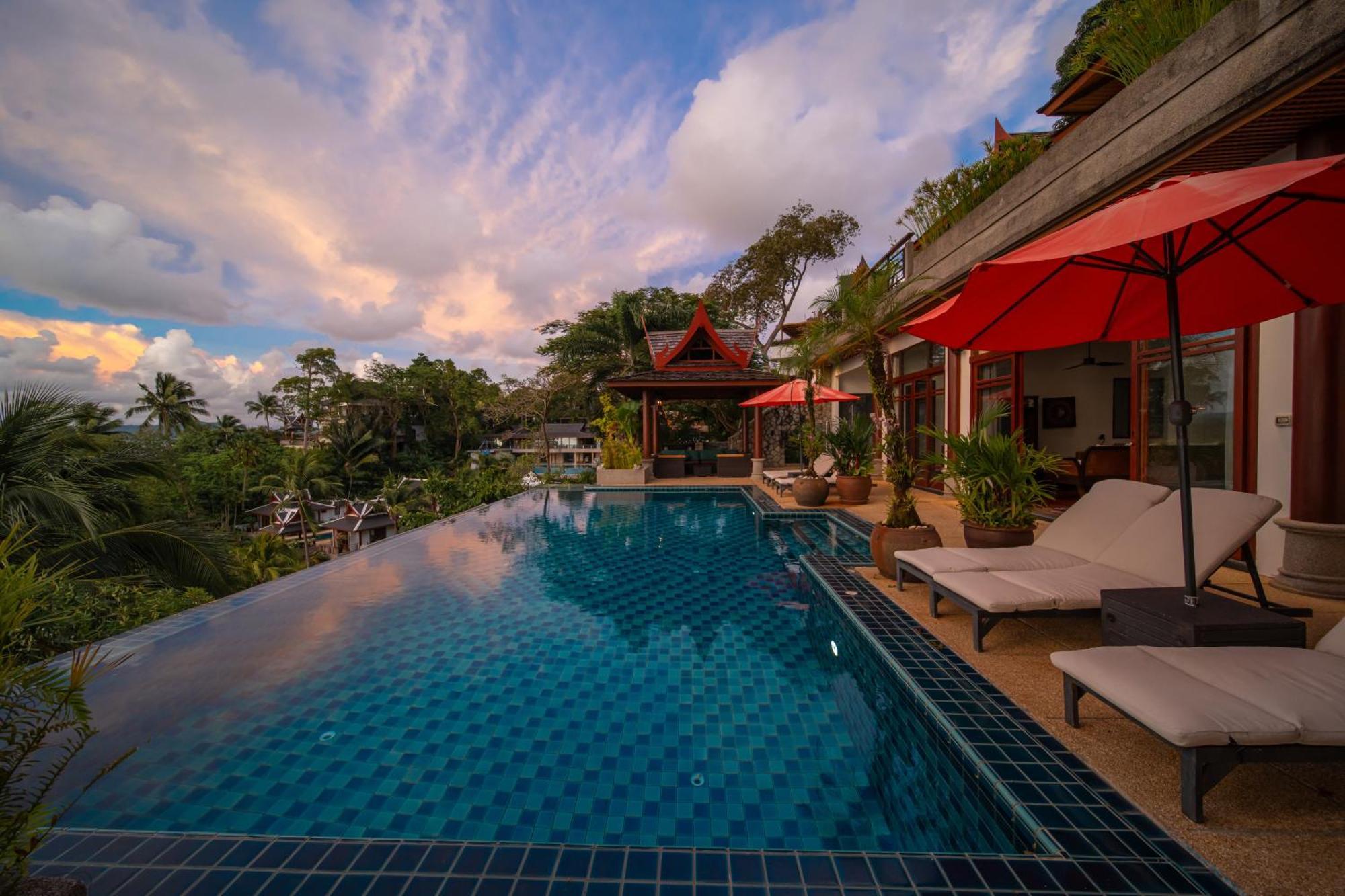 Surin Luxurious 6Br Private Swimming Pool Stunning Sunset Villa Phuket Exteriör bild