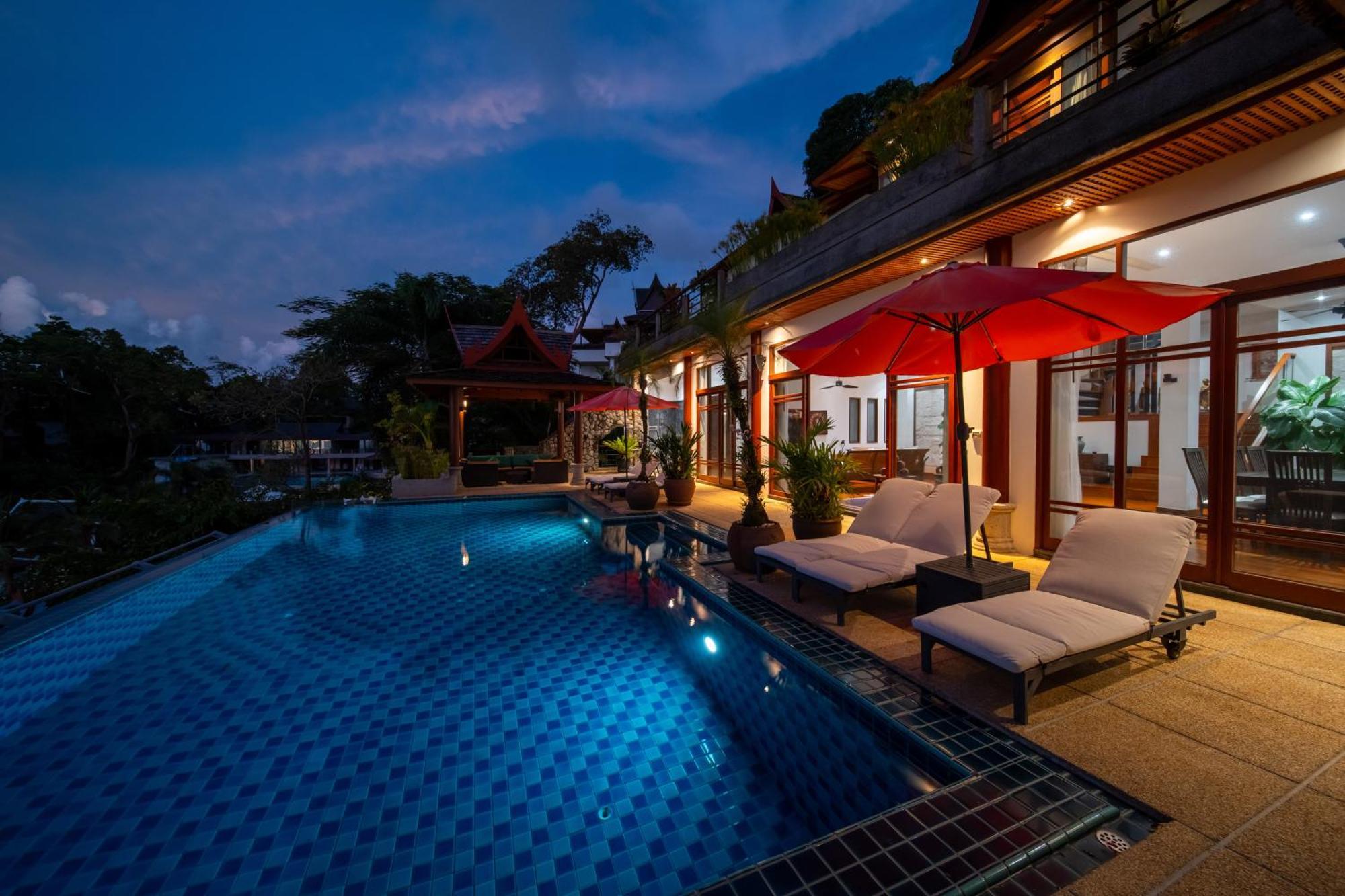 Surin Luxurious 6Br Private Swimming Pool Stunning Sunset Villa Phuket Exteriör bild